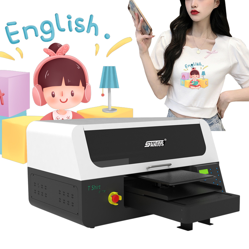 40*60Cm Dtg T-Shirt Printing M - огляд і ціна Commercial Shirt Printing Machine