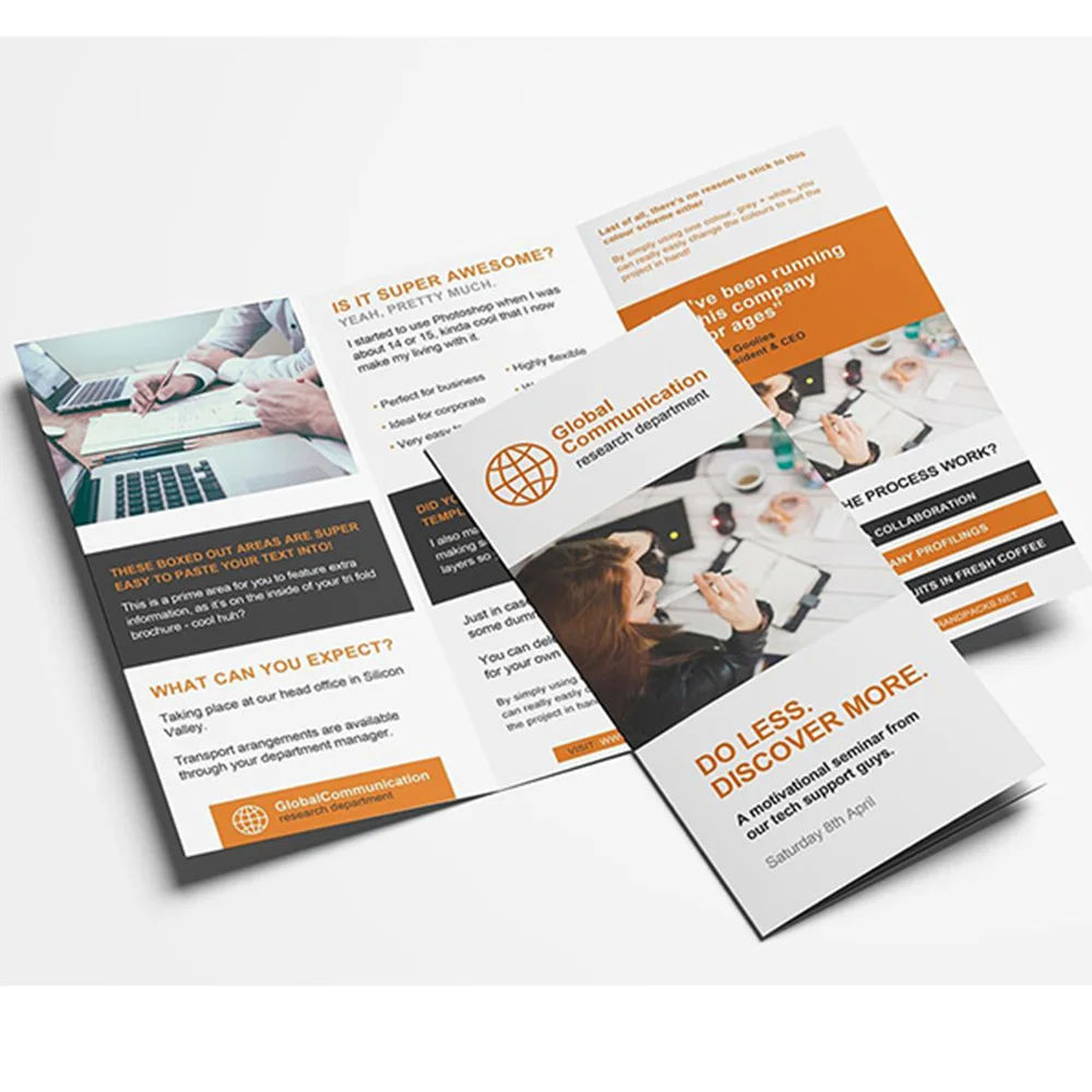 Custom Full Color Flyer Brochu - огляд і ціна Commercial Flyer Printing