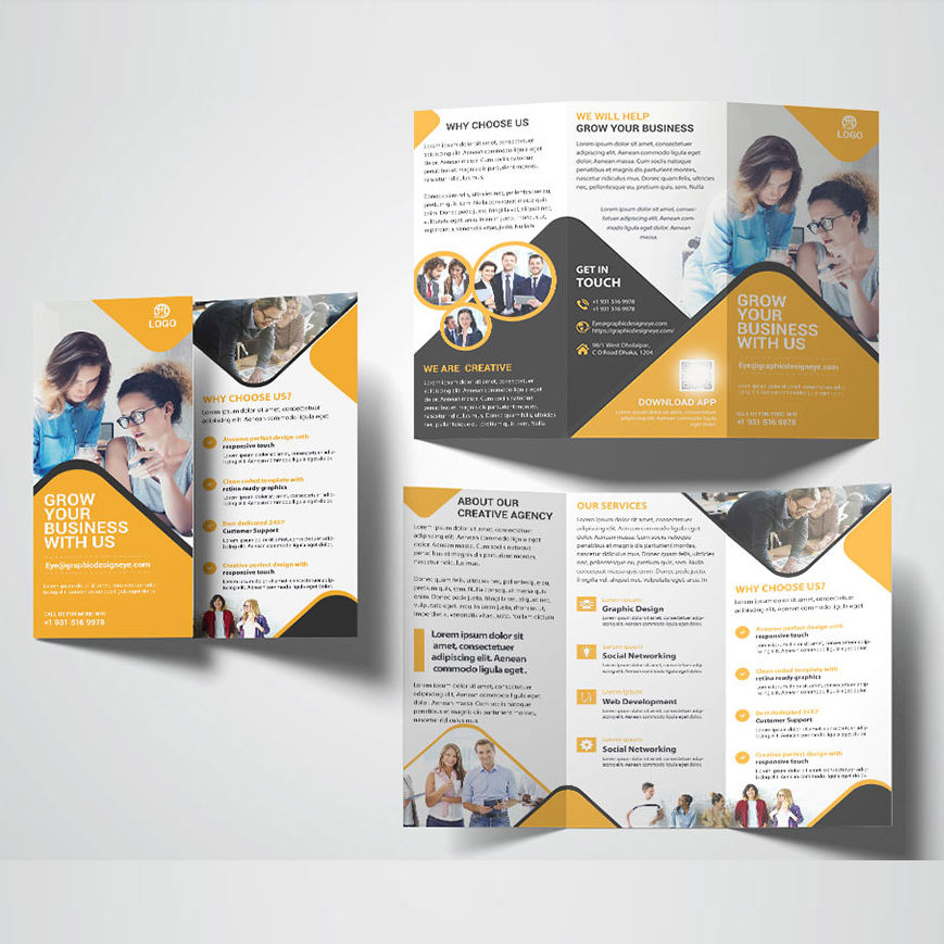 Custom Full Color Flyer Brochu - огляд і ціна Commercial Flyer Printing