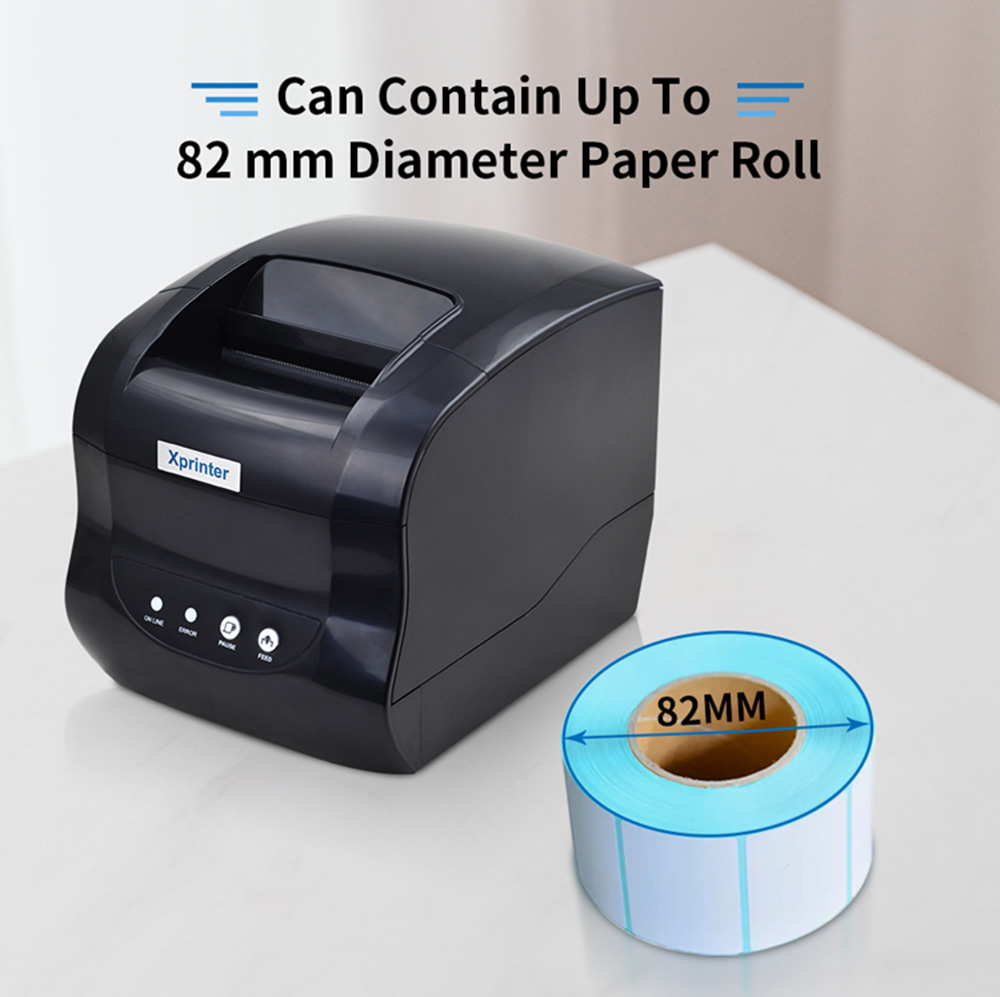 Xprinter 365B Thermal Label Pr - огляд і ціна Commercial Book Printing Machines