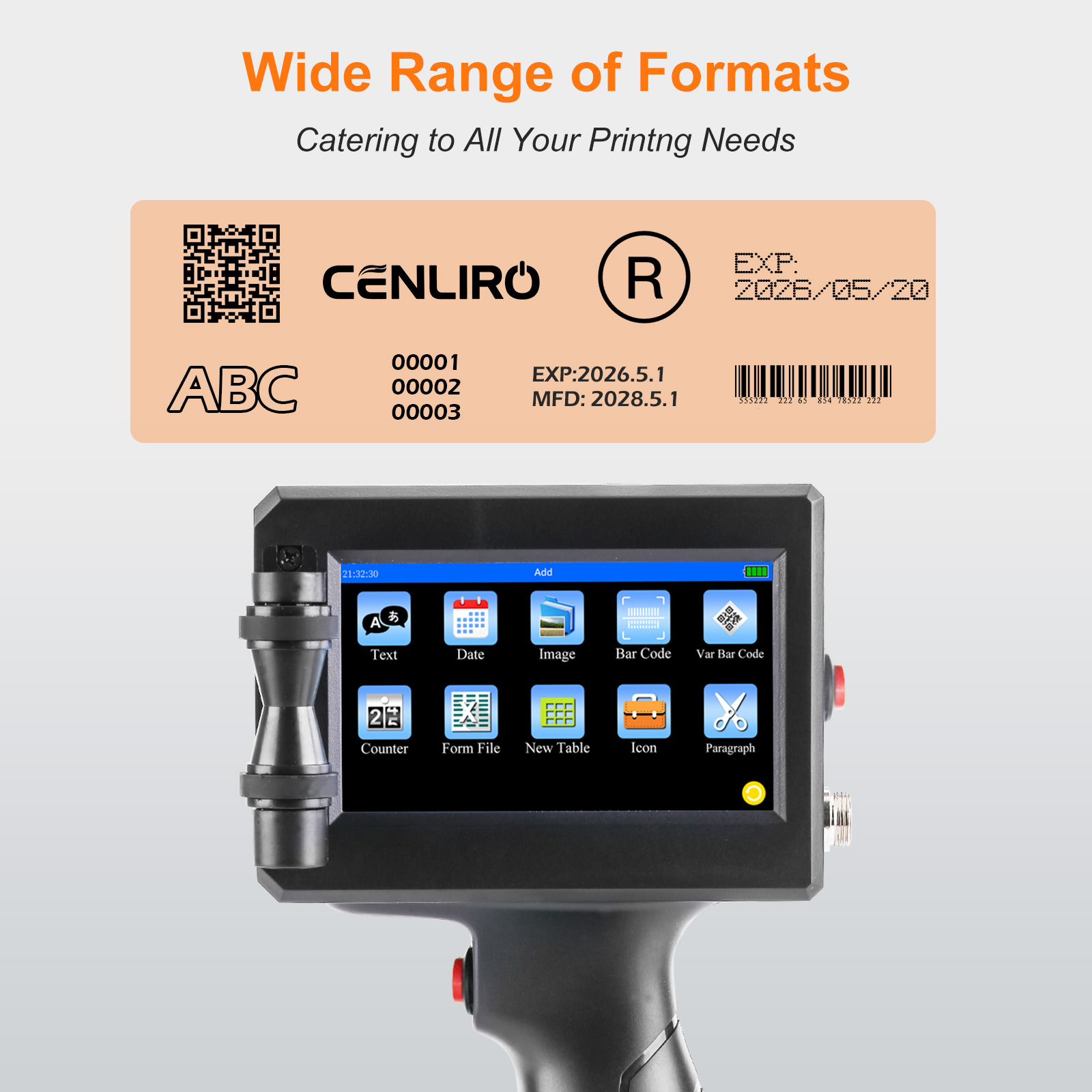 CENLIRO 12.7/25.4mm Handheld I - огляд і ціна Commercial Book Printing Machines