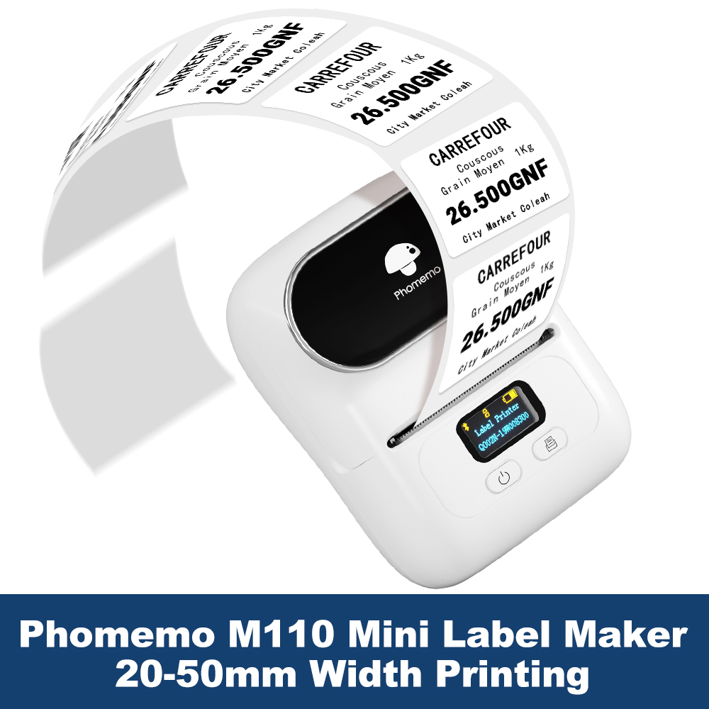 Phomemo Label Printer M110 Lab - огляд і ціна Commercial Shirt Printing Machine