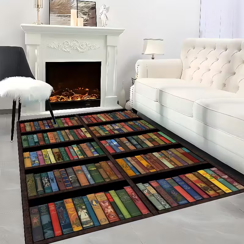 Bookshelf Area Rug for Teen St - огляд і ціна Commercial Book Printing Machines
