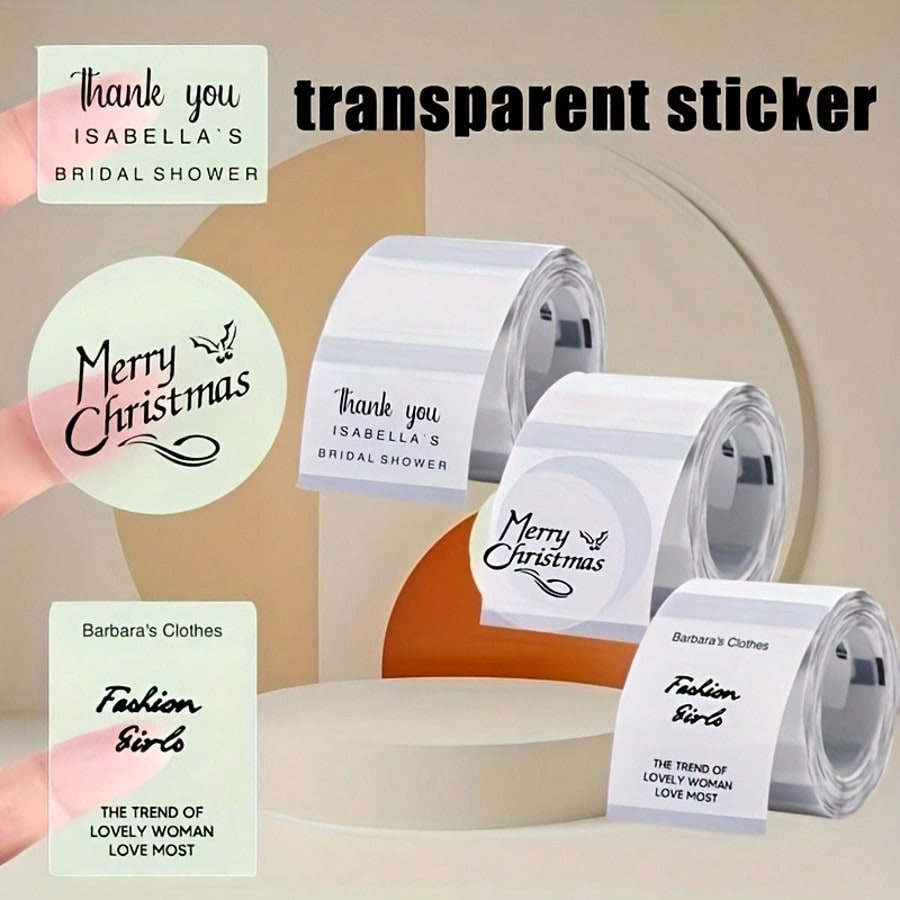 Transparent Thermal Printing S - огляд і ціна Commercial Label Printing Machine