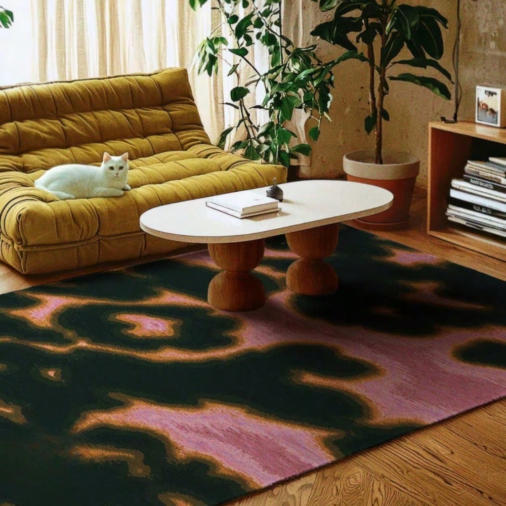 Animal Print Pink Green Area R - огляд і ціна Commercial Printing Items