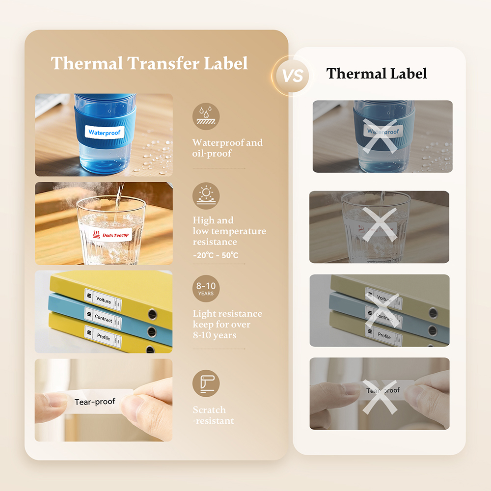 Niimbot N1/M2 Thermal Transfer - огляд і ціна Commercial Label Printing Machine