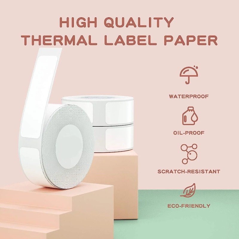 Thermal Label Sticker Tape 12m - огляд і ціна Commercial Label Printing Machine