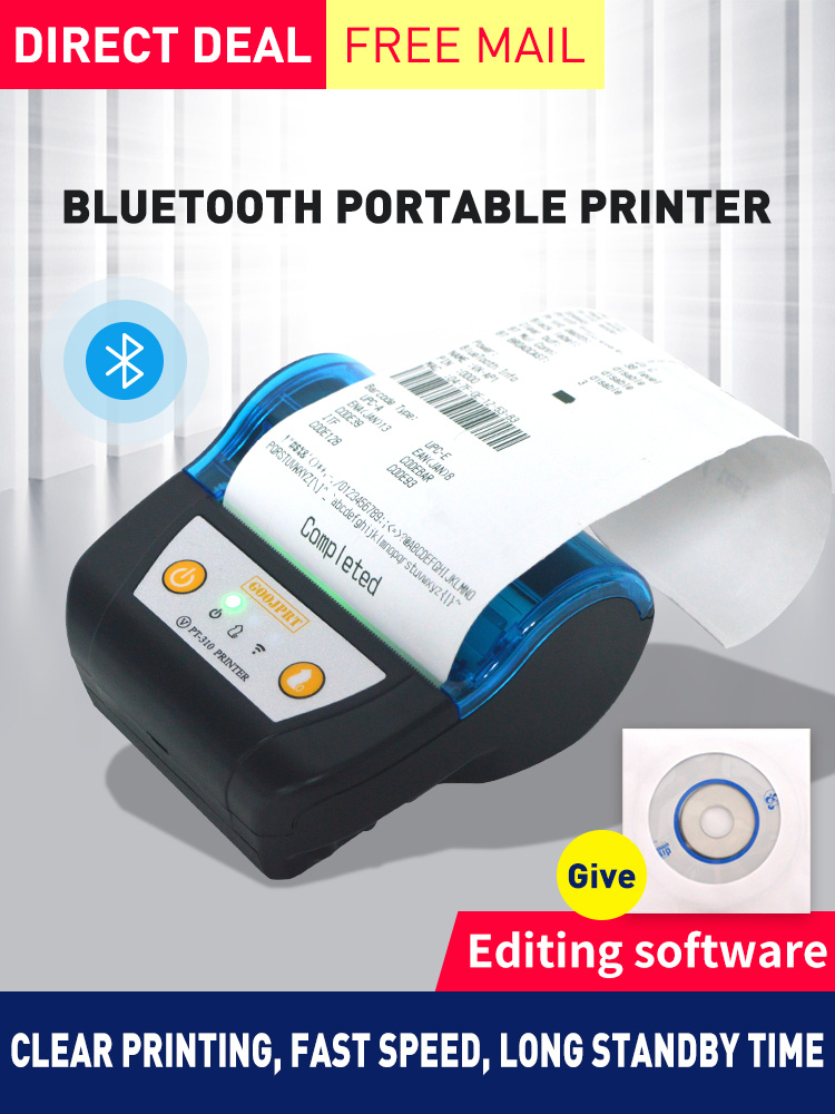 Mini Portable Printer Thermal  - огляд і ціна Commercial Book Printing Machines
