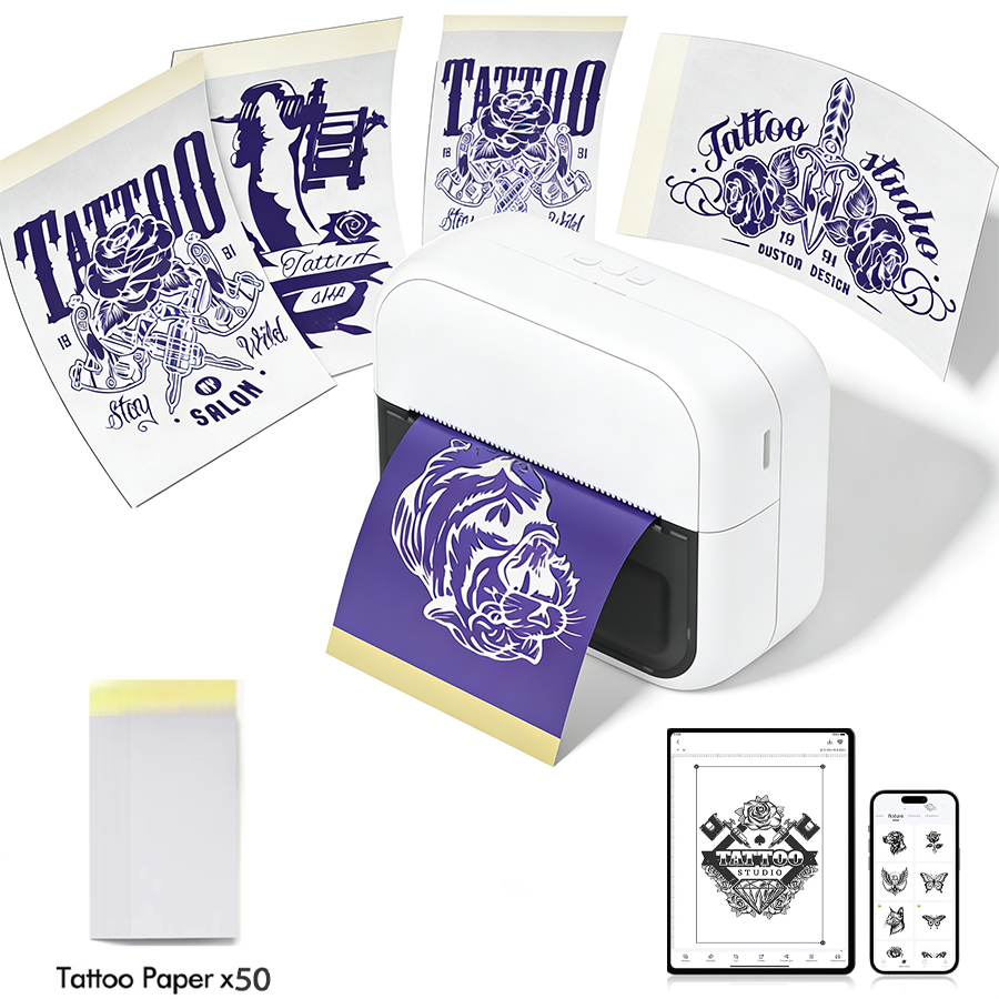 C50 Mini Wireless Tattoo Print - огляд і ціна Commercial Book Printing Machines