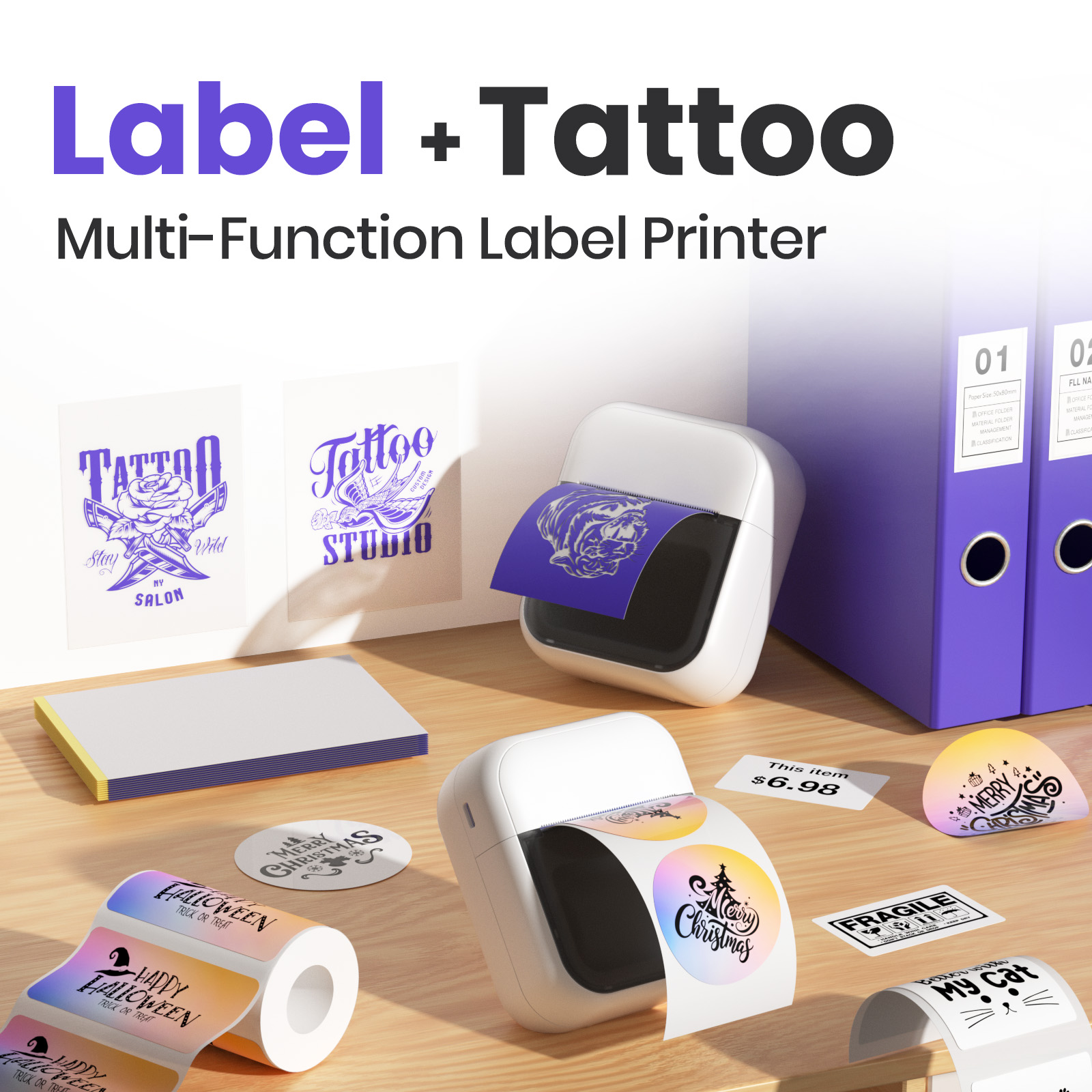 C50 Mini Wireless Tattoo Print - огляд і ціна Commercial Book Printing Machines