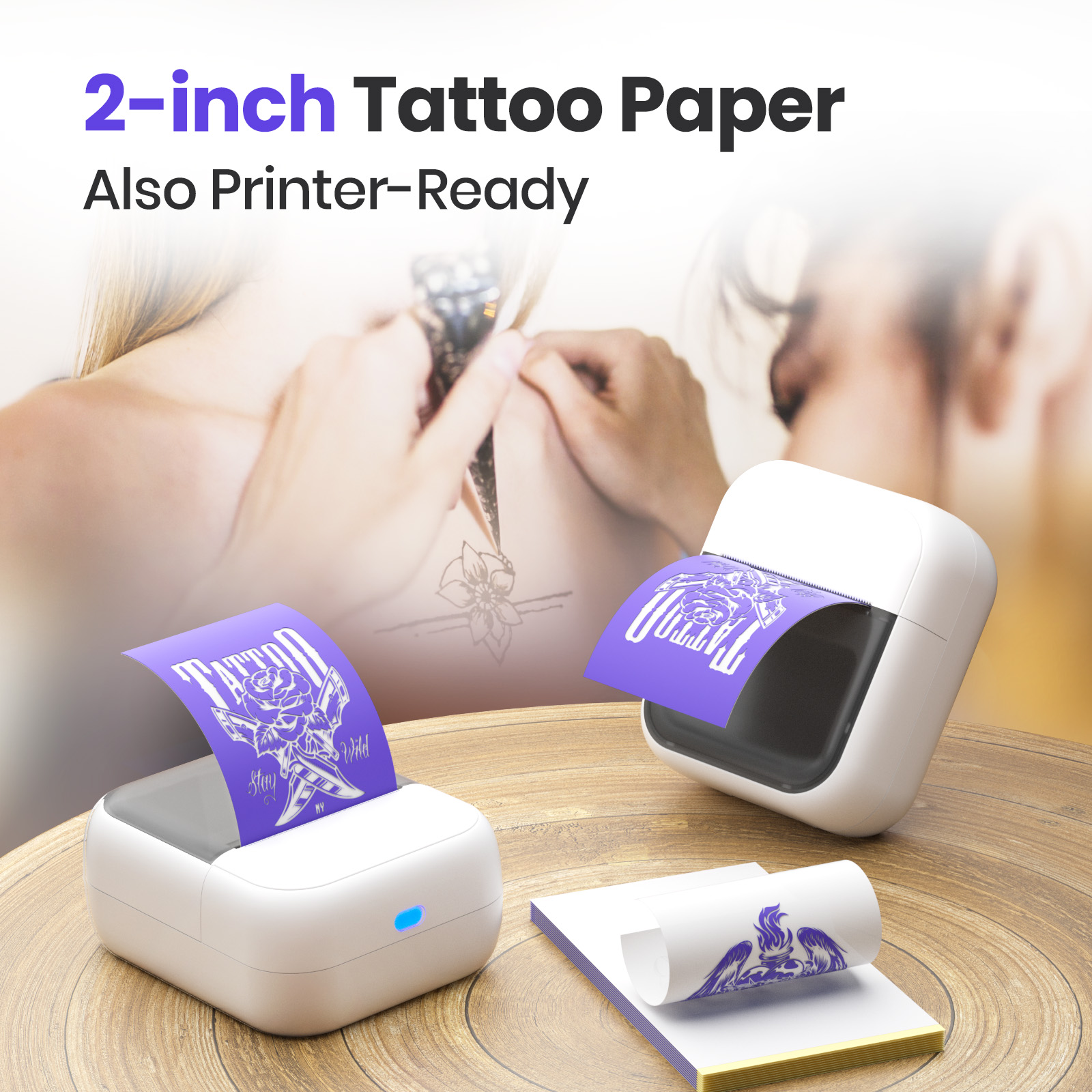 C50 Mini Wireless Tattoo Print - огляд і ціна Commercial Book Printing Machines