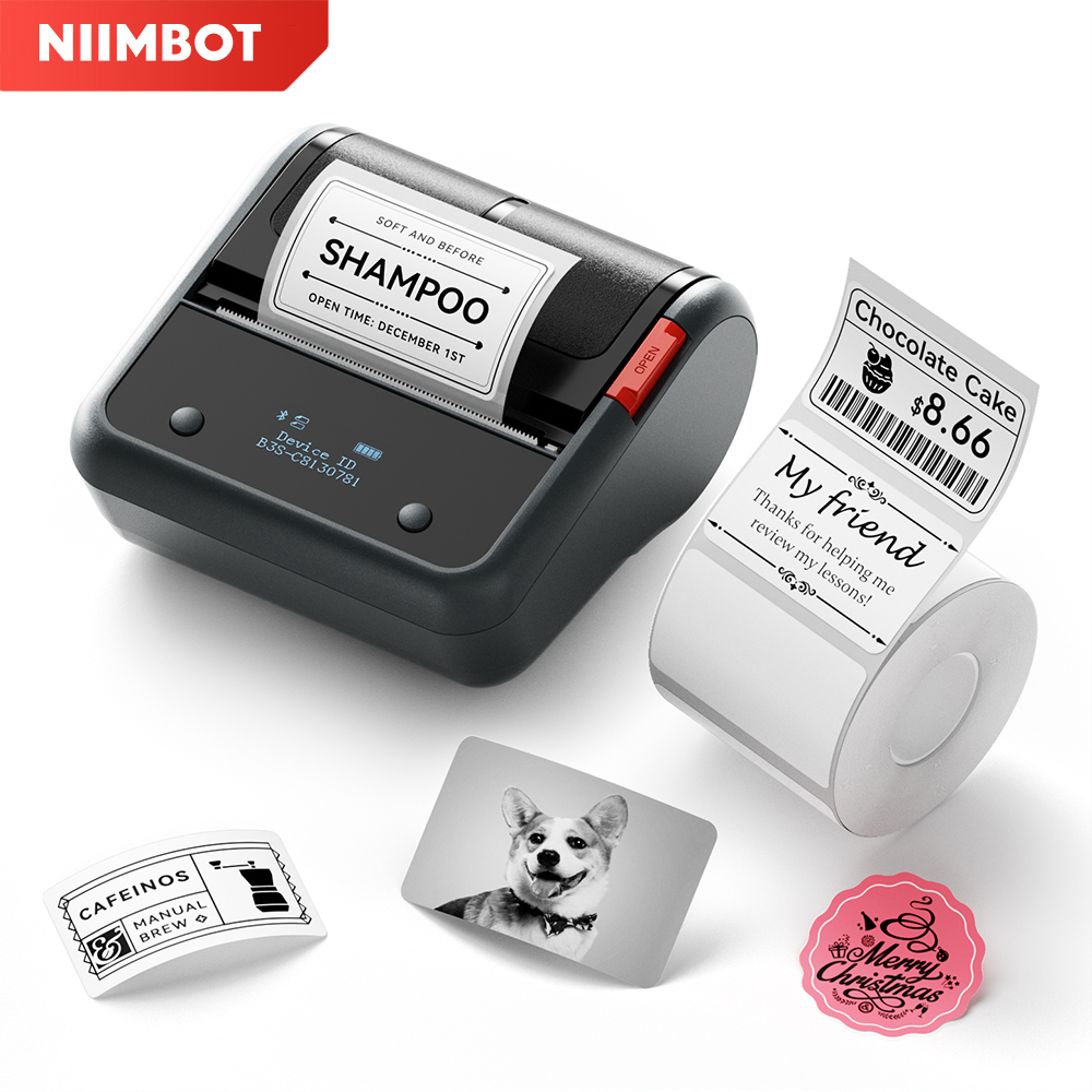 Niimbot B3S Wireless Label Pri - огляд і ціна Commercial Label Printing Machine