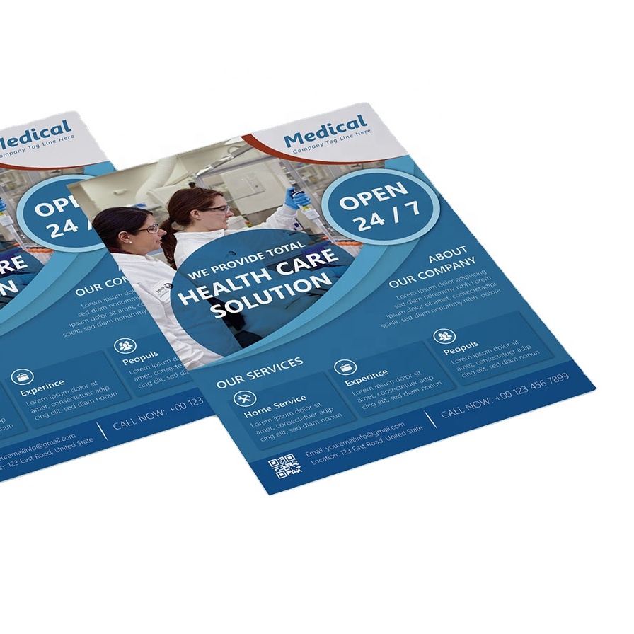 Custom Full Color Double Sided - огляд і ціна Commercial Flyer Printing