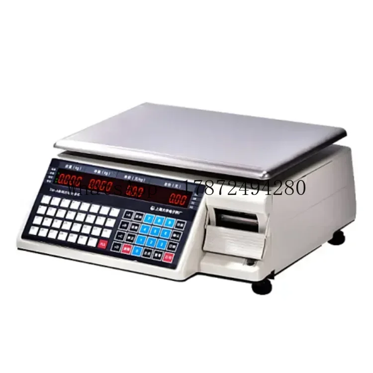 Commercial Weight Scale with B - огляд і ціна Commercial Label Printing Machine