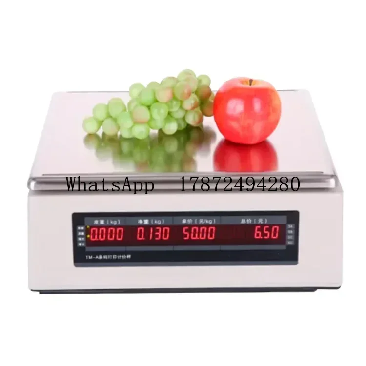 Commercial Weight Scale with B - огляд і ціна Commercial Label Printing Machine
