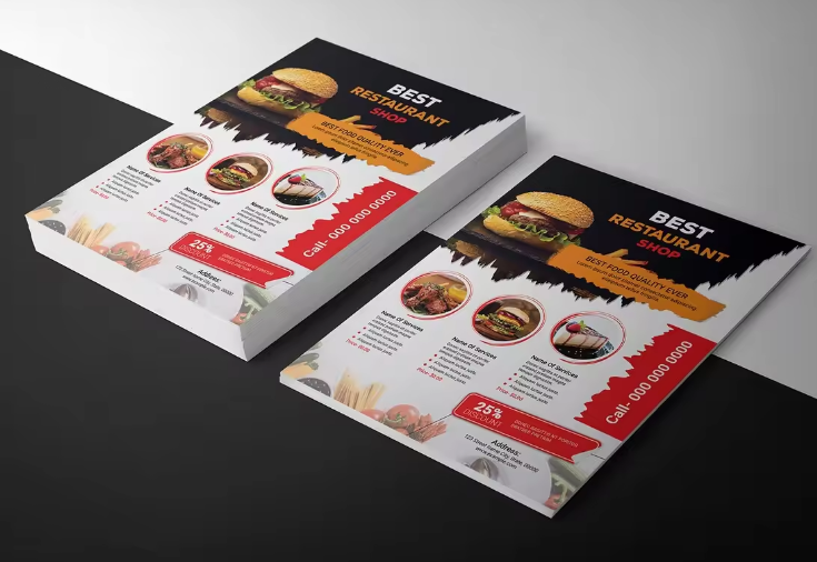 Customized A5 A6 high-quality  - огляд і ціна Commercial Flyer Printing