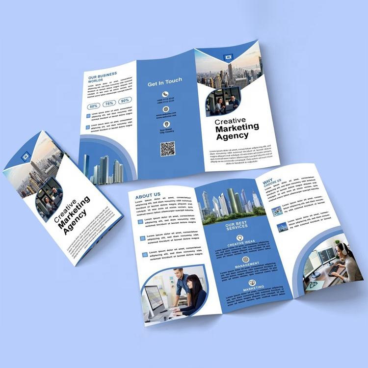 A3 A4 Art Paper Custom Flyer B - огляд і ціна Commercial Flyer Printing