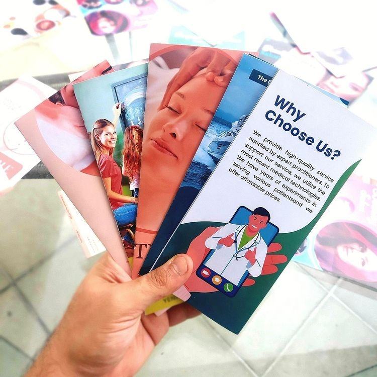 A3 A4 Art Paper Custom Flyer B - огляд і ціна Commercial Flyer Printing